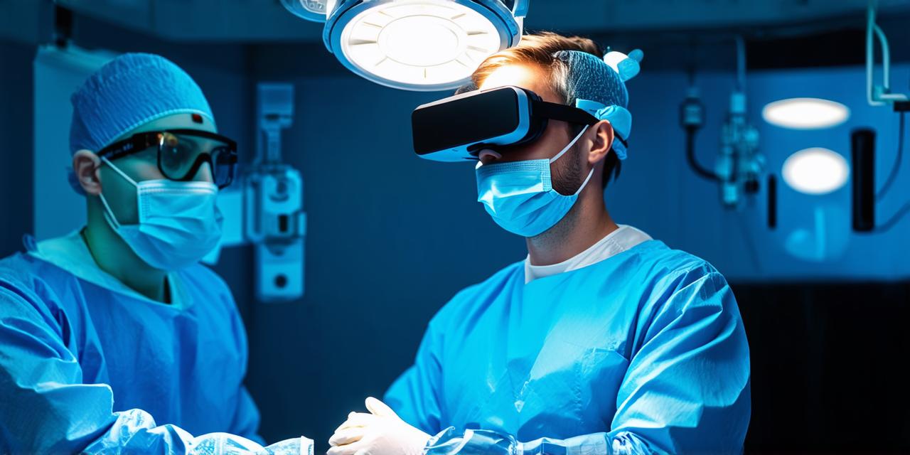 Some surgeons utilize specialized virtual reality goggles to merge various images during surgery.