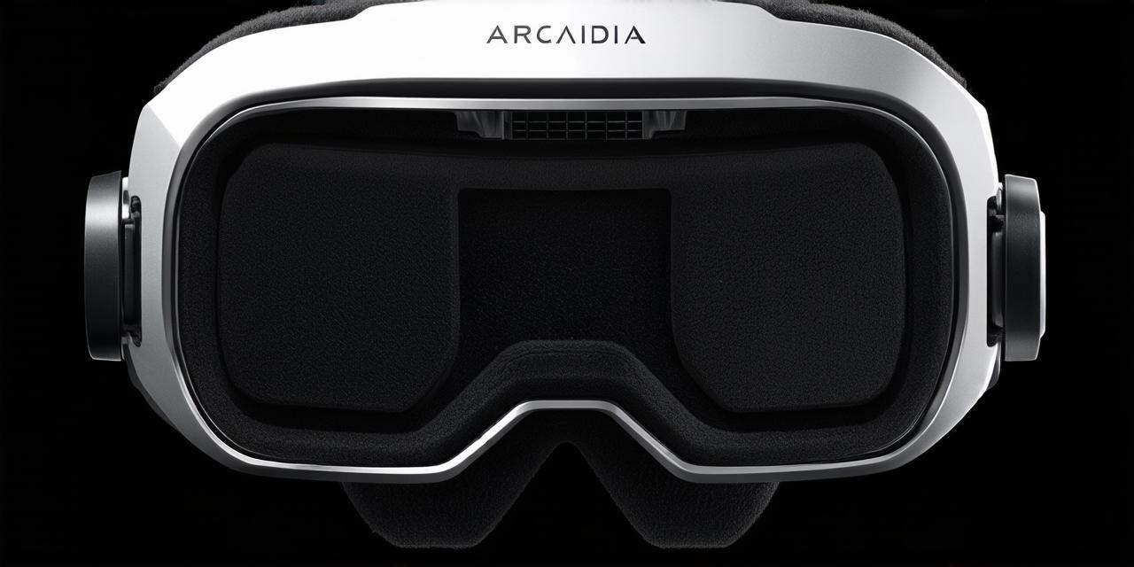 Who manufactures Arcadia Virtual Reality headsets?