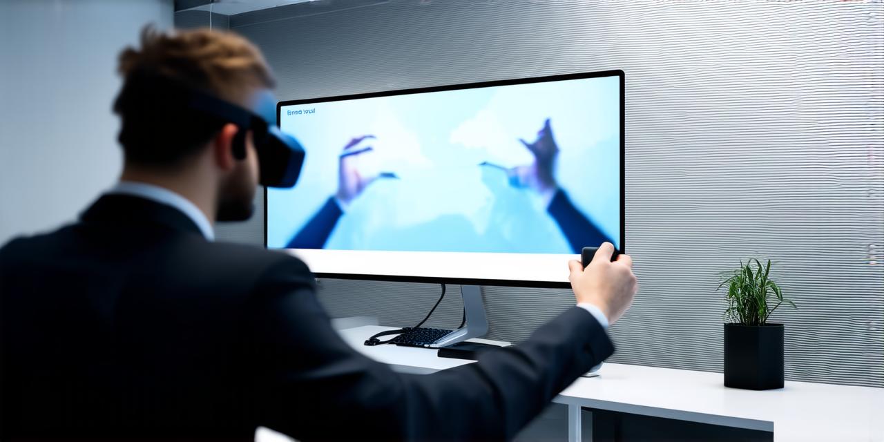 What was one disadvantage of using virtual reality for office and collaboration applications?