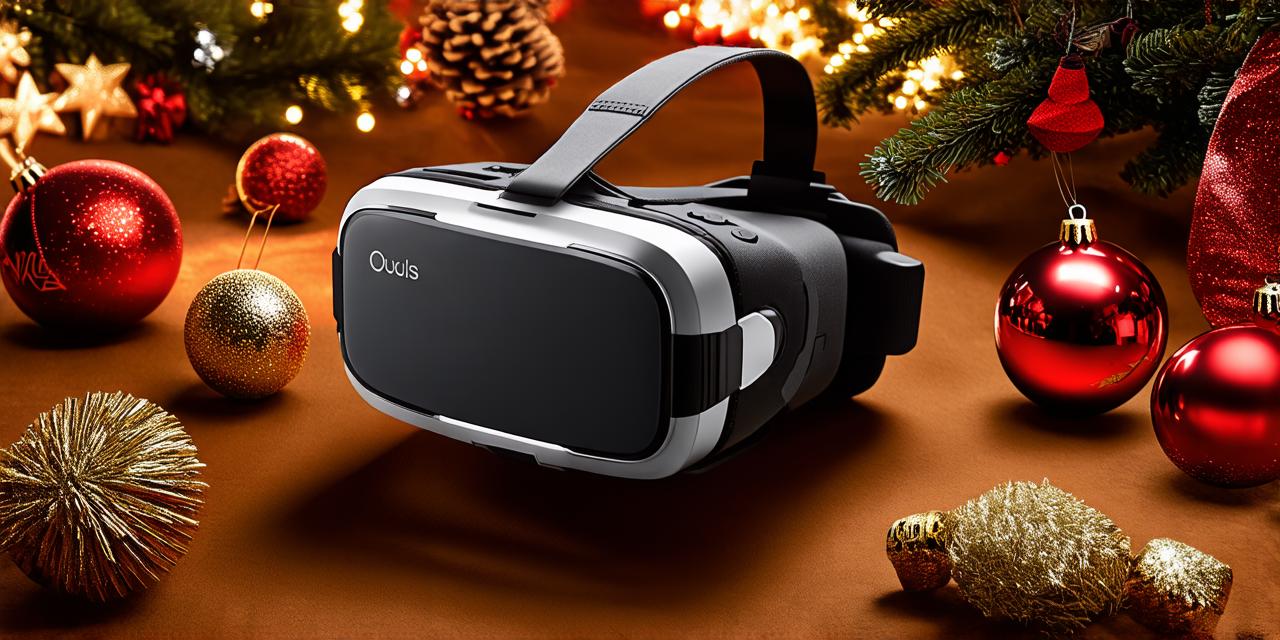 Which virtual reality headset has the largest game library and is a popular Christmas gift?