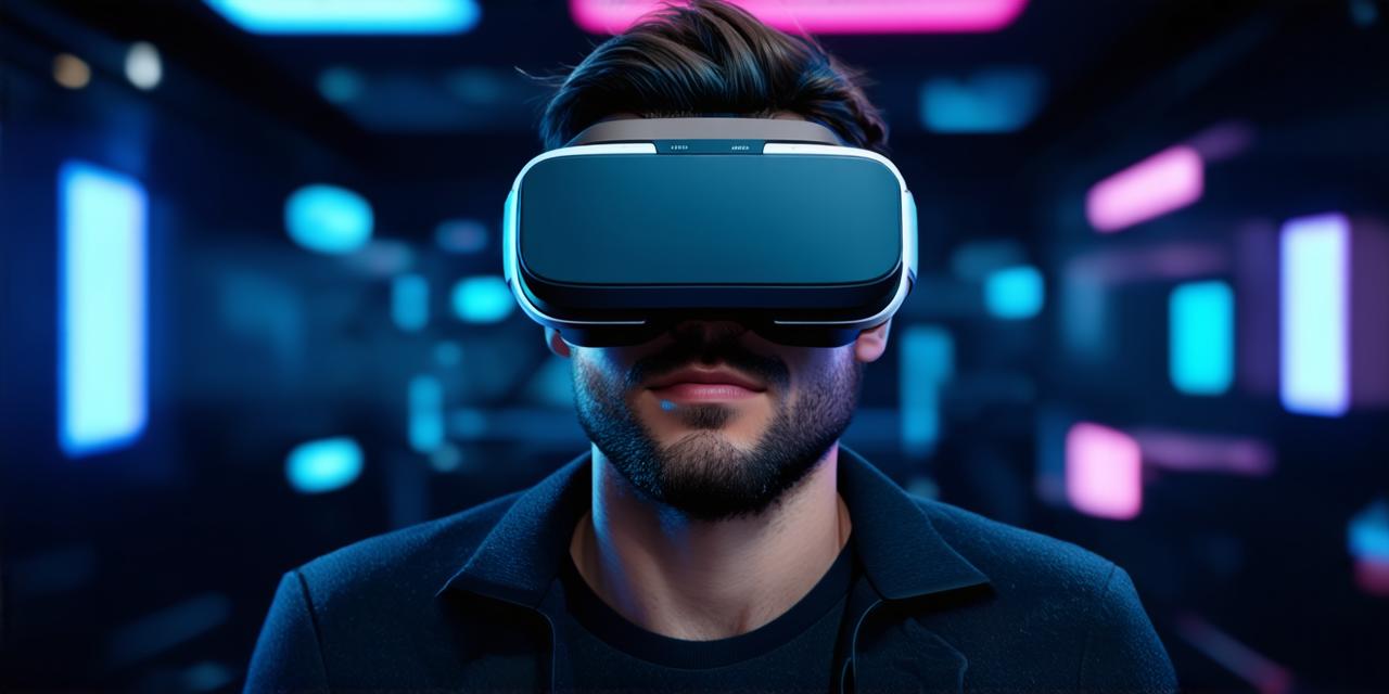 What is the function of a virtual reality headset?