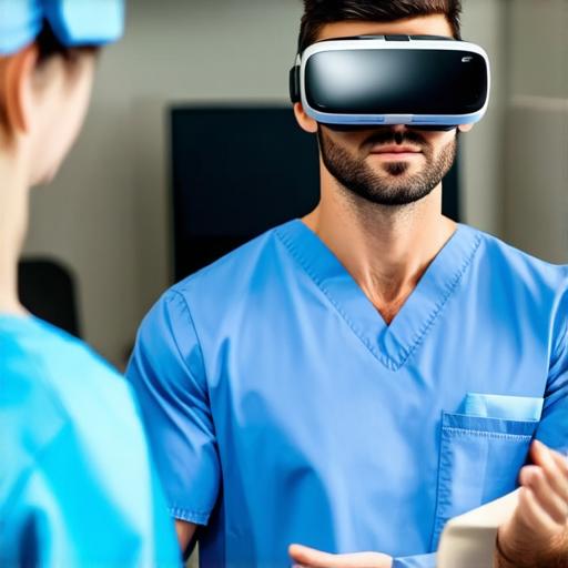 How virtual reality can be utilized in healthcare settings.