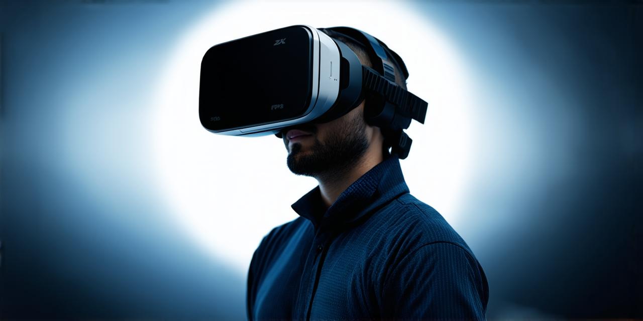 How to operate the virtual reality headset