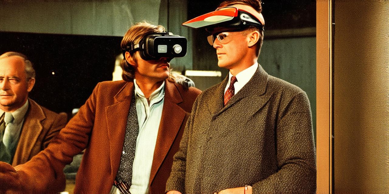 Who initiated the development of virtual reality?