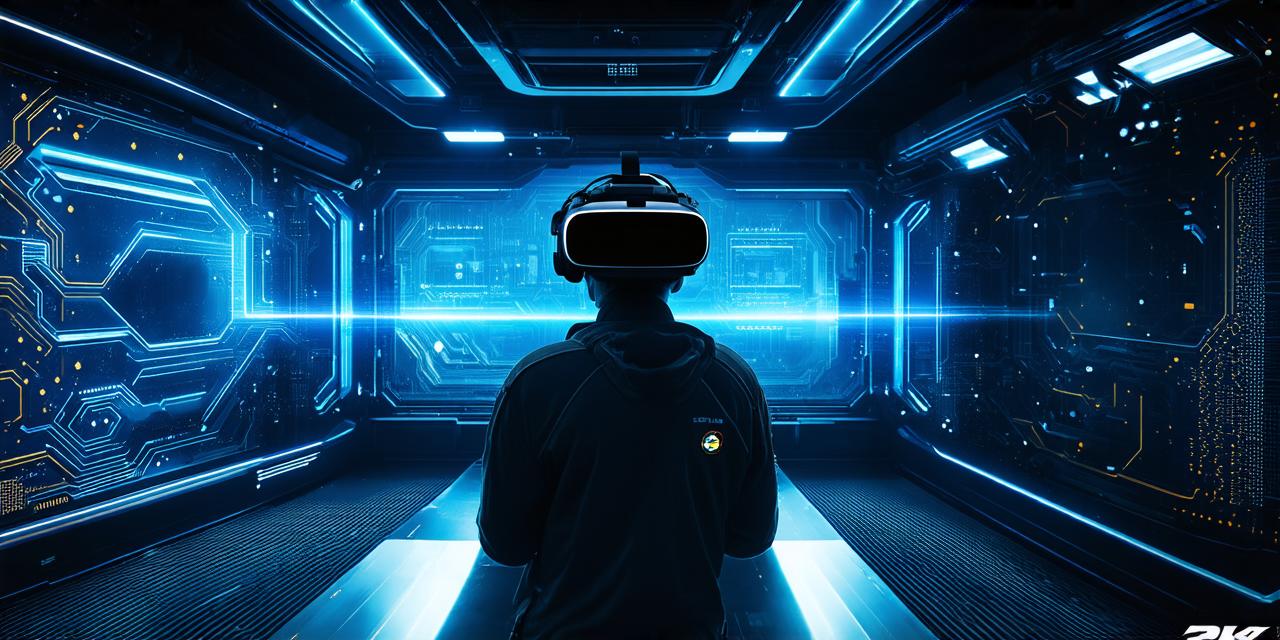 What is the purpose of the pass-through feature in virtual reality?