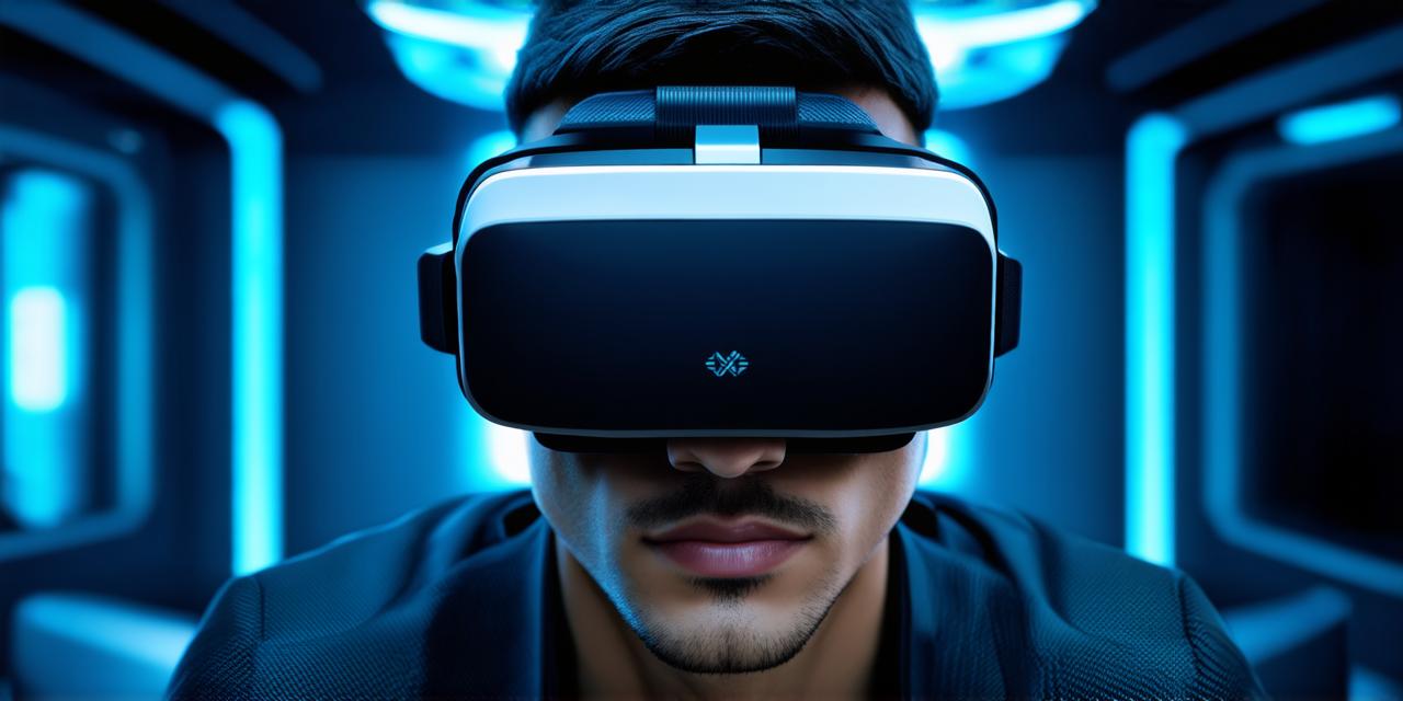 What is the function of a virtual reality headset?