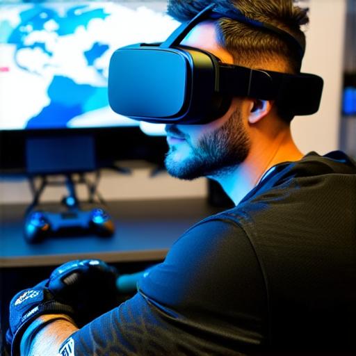 How large are virtual reality games?