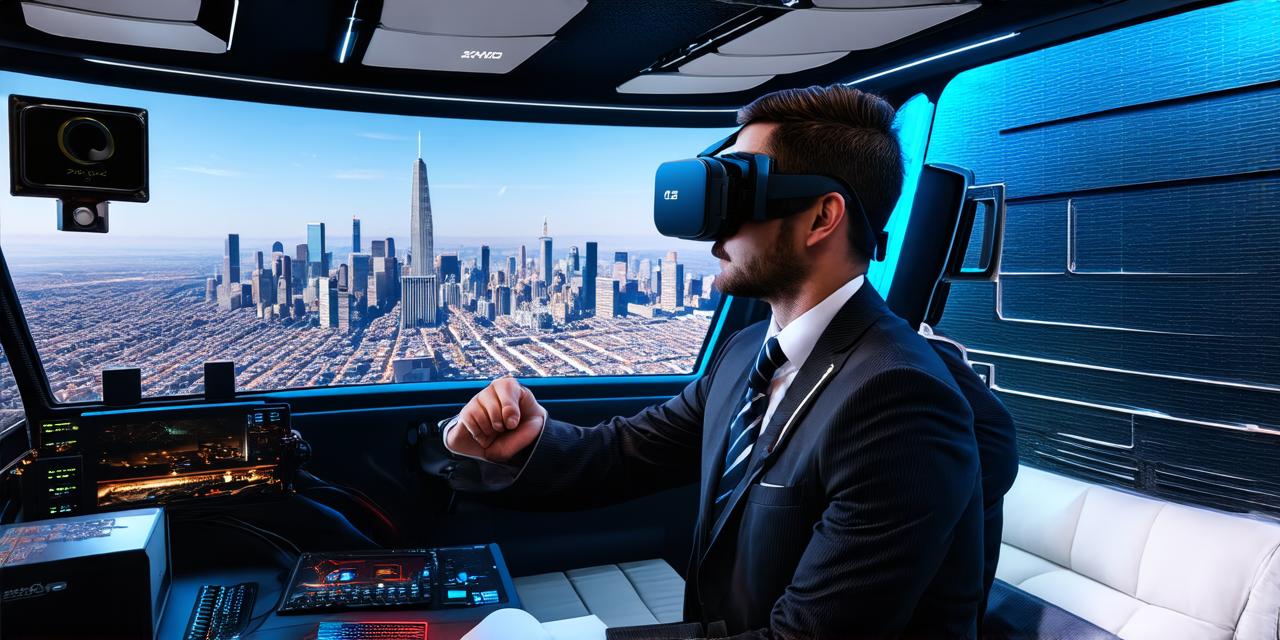 What is a benefit of using immersive virtual reality in business applications?