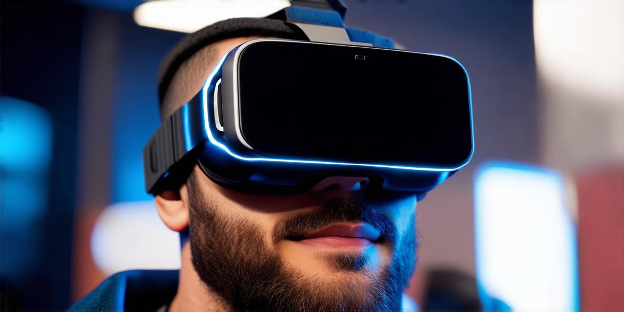 How do I operate a virtual reality headset?