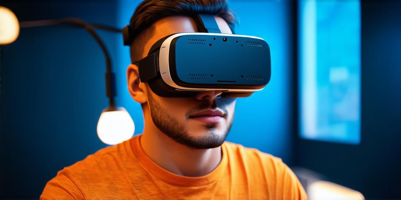 What is an advantage of using a tethered VR headset?